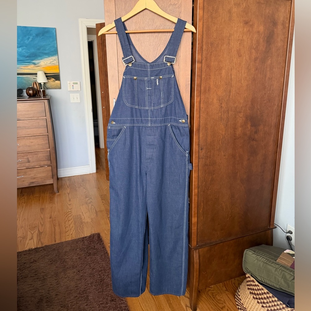 Vintage Sears Roebuck Union Made Denim Overalls
